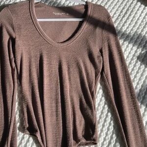 Abercrombie & Fitch Soft A&F Cozy long sleeve bodysuit